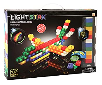 【中古】【輸入品・未使用】[ライトスタックス]Light Stax(R) LIGHT STAX Illuminated Blocks Mega Set 1004 [並行輸入品]