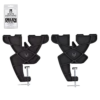 【中古】【輸入品・未使用】Demon Ski and Snowboard Vise & 133gm White Lightning Wax Combo Pack
