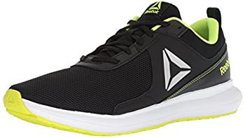 【中古】【インポート品・未当て嵌める】Reebok Men\u0027s Driftium Running Shoe%ｶﾝﾏ% Black/ash Grey/Solar yllw%ｶﾝﾏ% 6.5 M US