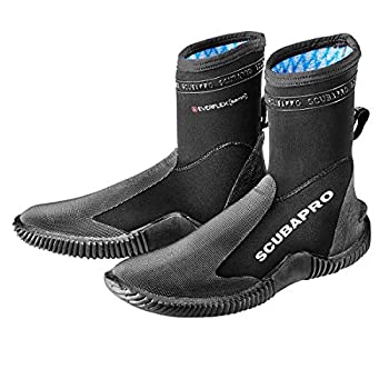 【中古】【輸入品・未使用】Scubapro Everflex ブーツ 5mm アーチ-ブラック 2XS