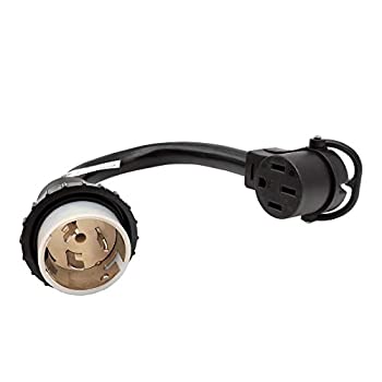 【中古】【インポート品・未当て嵌める】Parkworld 886399 Shore Power 50A - RV \u0026 EV ワット数アダプタ吊りひも NEMA SS2-50P - 14-50R 1.5フート (黒いこと)