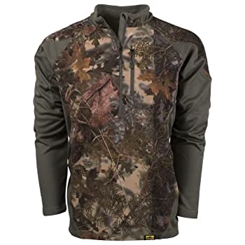 【中古】【インポート品・未当てはめる】King\u0027s Camo XKG 御機嫌いの一番 1/4ジップ ティーシャツ M 緑であること