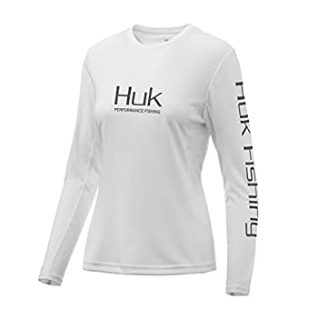 【中古】【輸入品・未使用】HUK W Icon X Ls 長袖 X-Small ホワイト