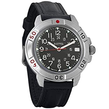 【中古】【インポート品・未当て嵌める】Vostok Komandirskie 機械類式メンズミリタリーウオッチ #782/783 古典派音楽
