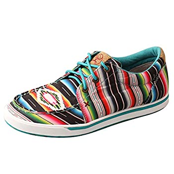 【中古】【輸入品・未使用】Twisted X レディース Hooey Loper Serape シューズ 7 ブルー 30,621円