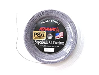 【中古】【インポート品・未当て嵌める】ASHAWAY 百貨店ニック XL TI カボチャ より糸木管 (330フート)