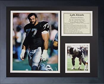 【中古】【輸入品・未使用】Legends Never Die %ﾀﾞﾌﾞﾙｸｫｰﾃ%Lyle Alzado フレーム入りフォトコラージュ 11 x 14インチ