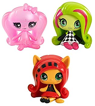 【中古】【輸入品・未使用】Monster High Minis Getting Ghostly Draculaura%ｶﾝﾏ% a Circus Ghouls Venus McFlytrap and an Original Ghouls Toralei Figures%ｶﾝﾏ% 3