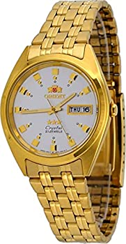 【中古】【輸入品・未使用】Orient #FAB00001W メンズ 3スター スタンダード ゴールドトーン シルバーダイヤル 自動巻き 腕時計｜スカイマーケットプラス