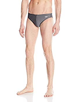 【中古】【インポート品・未当て嵌める】Speedo メンズ パワーフレックスエコソーラーブリーフ海水着 薄墨色 スポーツ・アウトドア-競技水着-水泳