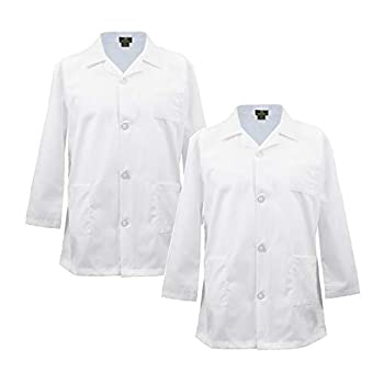 【中古】【輸入品・未使用】Natural Uniforms 子供用 ユニ ラボコート コスチューム ソフトファブリック マルチパック (8/10、ホワイト 6PK サイズ 8/10) 27,138円