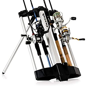 【中古】【輸入品・未使用】Castek ロッドキャディ ポータブルフィッシングロッドラックとキャリア 淡水スピニングロッド用|スカイマーケットプラス