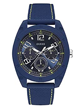 【中古】【輸入品・未使用】GUESS Factory ブルー多機能腕時計