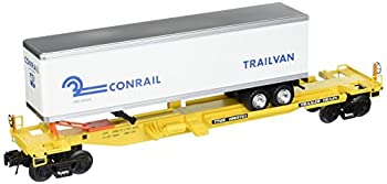 【中古】【輸入品・未使用】Bachmann Industries フロントランナー インターモーダル車 トレーラーコンレール Oスケール トレイン