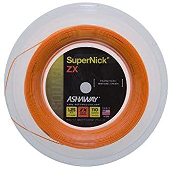 【中古】【輸入品・未使用】Ashaway SuperNick ZX Wear Layer Squash String - 110m Reel