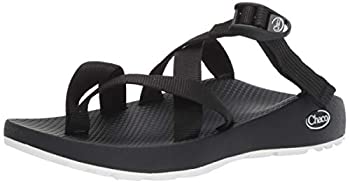 【中古】【インポート品・未当て嵌める】Chaco レディース Zcloud サンダル%ｶﾝﾏ% 黒いこと単色%ｶﾝﾏ% 7 Wide