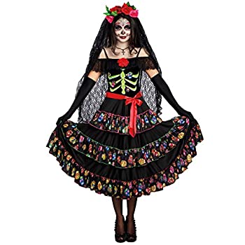 【中古】【輸入品・未使用】Dreamgirl(ドリームガール) Lady of the Dead 死者の花嫁 Lサイズ 10680