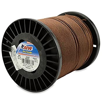 【中古】【インポート品・未当て嵌める】(90m%ｶﾝﾏ% 120kg Test%ｶﾝﾏ% Camo Brown) - American Fishing Wire 49-Strand Cable Bare 7x7 Stainless Steel Leader Wire