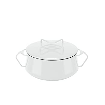 【中古】【輸入品・未使用】DANSK ダンスク コベンスタイル 両手鍋 18cm 2.2L IH対応 ホワイト オーブン対応 ホーロー 833299｜スカイマーケットプラス 41,321円