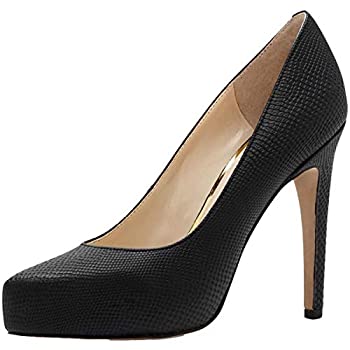 【中古】【輸入品・未使用】Jessica Simpson レディース Parisah プラットフォーム パンプス US サイズ: 7 カラー: ブラック