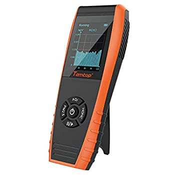 【中古】【輸入品・未使用】Temtop LKC-1000S+ 空気質モニター ホルムアルデヒド探知機 空気汚染センサー 湿度と温度計 PM2.5/PM10/HCHO/AQI/パーティクル/TVOC VOC/ヒスト|スカイマーケットプラス