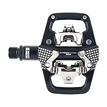 【中古】【インポート品・未当て嵌める】Look X-Track En-Rage Plus お山ペダル 黒いこと