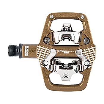 【中古】【インポート品・未当て嵌める】LOOKペダルX-Track En-Rage Plus、ブロンズ、SPD