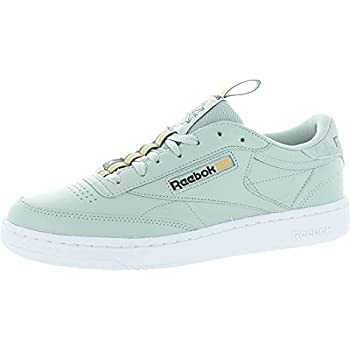 【中古】【インポート品・未当て嵌める】Reebok Men\u0027s Club C 85 Sneaker%ｶﾝﾏ% sea Spray/White/Lush Earth/Gold/Mineral dust%ｶﾝﾏ% 1