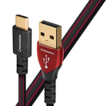 【中古】【インポート品・未当て嵌める】AudioQuest Cinnamon USB A to C有線テレビ1.5m