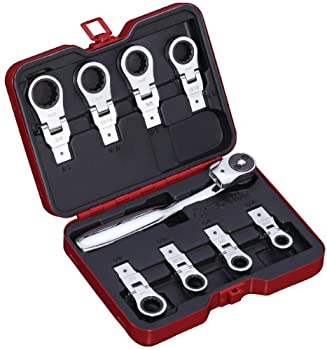 【中古】【輸入品・未使用】Bovidix 190101002 Box-end Ratchet Head Set%ｶﾝﾏ% 9-Piece by Bovidix