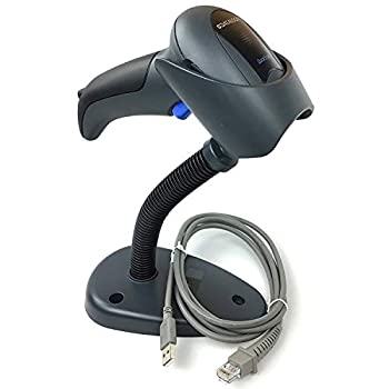 【中古】【インポート品・未当て嵌める】Datalogic QD2430 QuickScan ハンドヘルド全道のりバーコードスキャナ/想い浮かべる(1-D、2-D、PDF417) USB有線テレビと照明ランプ付き添い人 黒いこと QD2430-