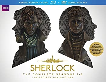 【中古】【輸入品・未使用】Sherlock Limited Edition Gift Set (The Complete Seasons 1-3 Blu-ray/DVD Combo)