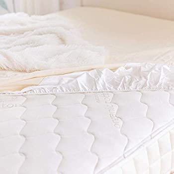 【中古】【インポート品・未当て嵌める】Naturepedic Organic Waterproof Fitted Stretch Knit Protector Pad - Full by Naturepedic