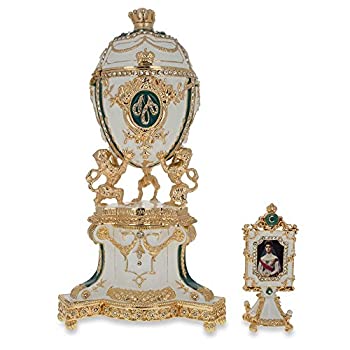 【中古】【インポート品・未当てはめる】BestPysanky 1903 ロイヤルデンマーク王国ロシア帝国エッグ 8.4in