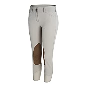 【中古】【インポート品・未当て嵌める】RJ Classics Ladies Prestige GulfローライズフロントZipユーロ腰掛けBreeches Sand