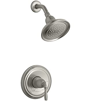 【中古】【インポート品・未当てはめる】Kohler Devonshire(R) Rite-Temp(R) シャワーバルブトリム、生き胆手持ち部分と2.5gpmシャワー上端付き添い人。 1 TS396-4-BN 1