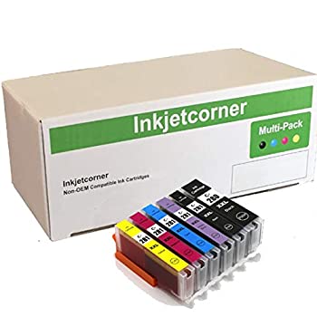 【中古】【輸入品・未使用】Inkjetcorner 互換インクカートリッジ 6パック PGI-280XXL CLI-281XXL TS8120 TS8220 TS9120 (大ブラック、小ブラック、シアン1、マゼンタ1、イ