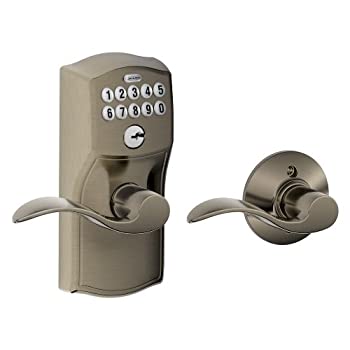 【中古】【輸入品・未使用】アクセントレバーを備えたSchlage Camelotキーパッドのエントリ。 Auto-Lock FE575 CAM 620 ACC 1