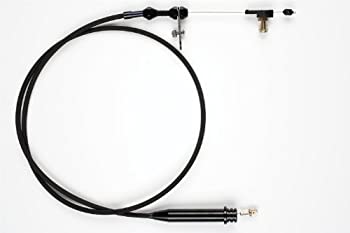 【中古】【輸入品・未使用】Lokar XKD-2350HT キックダウンケーブルキット ブラックステンレススチールハウジングとブラックアルミニウム継手 GM TH-350トランスミッション