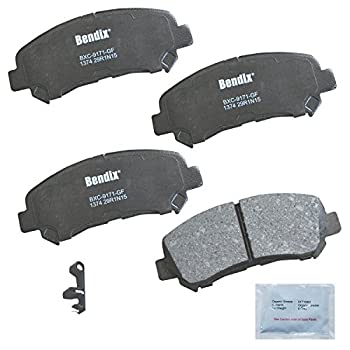 【中古】【輸入品・未使用】Bendix プレミアム 銅不使用 CFC1374 プレミアム 銅不使用 セラミックブレーキパッド (フロント)