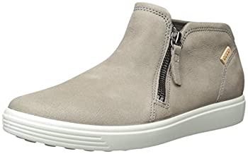【中古】【インポート品・未当て嵌める】ECCO ホンブルグ帽レディース7ローブーティースニーカーシューズ US 大きさ: 11-11.5 色つや: 薄墨色