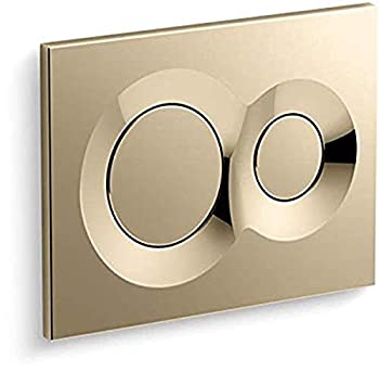 【中古】【輸入品・未使用】Kohler 75890-AF Lynk フラッシュアクチュエータープレート 2インチ x 4インチ 壁埋め込みタンクとキャリアシステム用 鮮やかなフレンチゴールド|スカイマーケットプラス