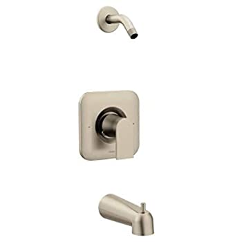 【中古】【輸入品・未使用】Moen T2473NHBN Genta タブとシャワートリムパッケージ - シャワーヘッドとバルブが少ない