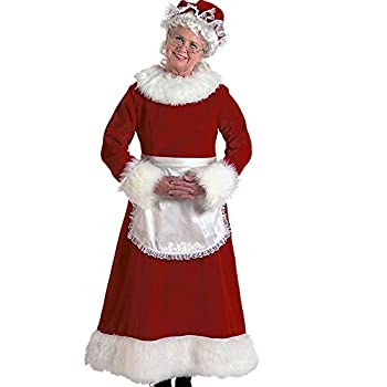 【中古】【輸入品・未使用】Mrs. Claus Dress Adult Costume ミセスクラウスドレス大人用コスチューム♪ハロウィン♪サイズ：Large (12-14)