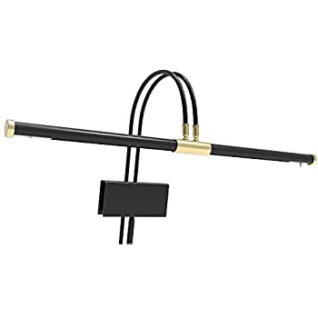 【中古】【輸入品・未使用】Cocoweb 22インチLEDグランドピアノクリップ式ランプ???ブラック/真鍮アクセント???gpled22d None GPLED22 1｜スカイマーケットプラス