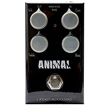 【中古】【輸入品・未使用】ロケットペダル オーバードライブ/ディストーション ANIMAL/アニマル ブラック
