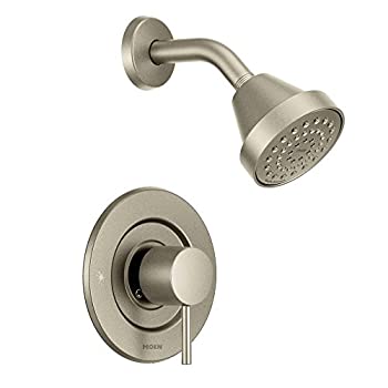 【中古】【輸入品・未使用】Moen PosiTemp 圧力バランス エコパフォーマンス シャワートリムキット バルブなし .5 T2192EPBN 1