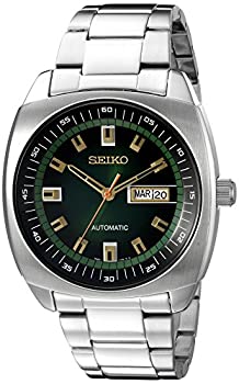 【中古】【輸入品・未使用】セイコーMen 's snkm97アナロググリーンダイヤル自動シルバーステンレススチールWatch