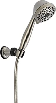 【中古】【輸入品・未使用】デルタ59716-ss 7-sprayタッチクリーンwall-mount Hand Heldシャワーとホース、ステンレス