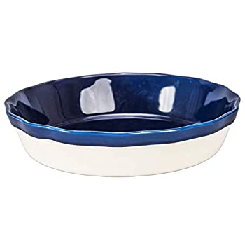 【中古】【輸入品・未使用】BIA Cordon Bleu クアトロパイ皿 サンド/コバルトブルー